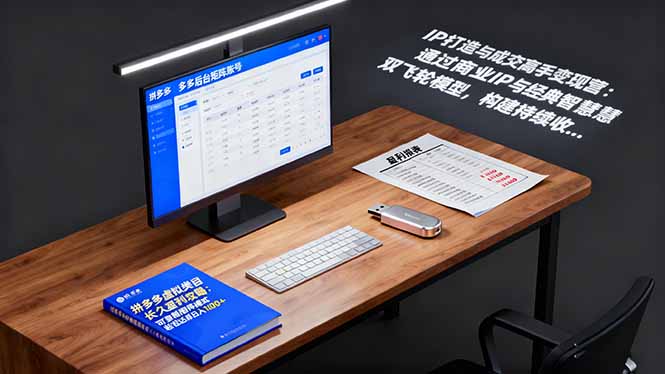 IP打造与成交高手变现营:通过商业IP+经典智慧双飞轮模型 构建持续收钱系统-柒浠资源网