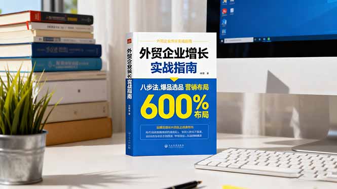 外贸企业增长实战指南，八步法、爆品选品、营销布局，业绩增长300%-柒浠资源网