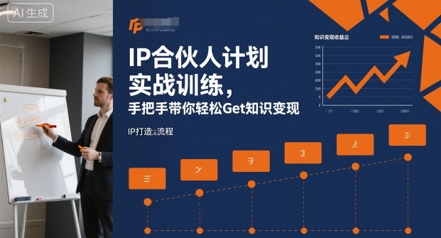 IP合伙人计划实战训练，手把手带你轻松Get知识变现-柒浠资源网