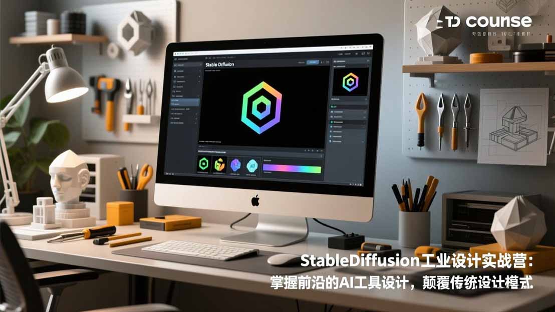 StableDiffusion工业设计实战营：掌握前沿的AI工具设计，颠覆传统设计模式-柒浠资源网