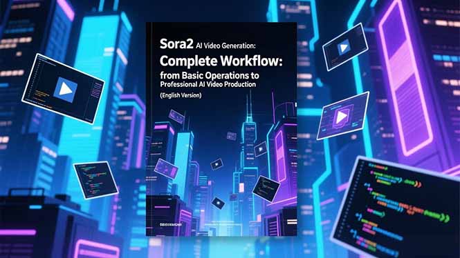 Sora2 AI视频生成的系统教程(英文版-柒浠资源网