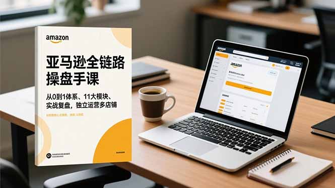 亚马逊全链路操盘手课，从0到1体系、11大模块、实战复盘，独立运营多店铺-柒浠资源网