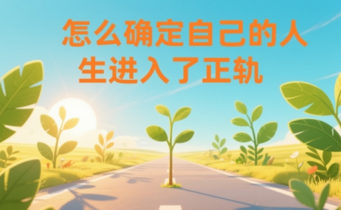 某公众号付费文章：怎么确定自己的人生进入了正轨？-柒浠资源网
