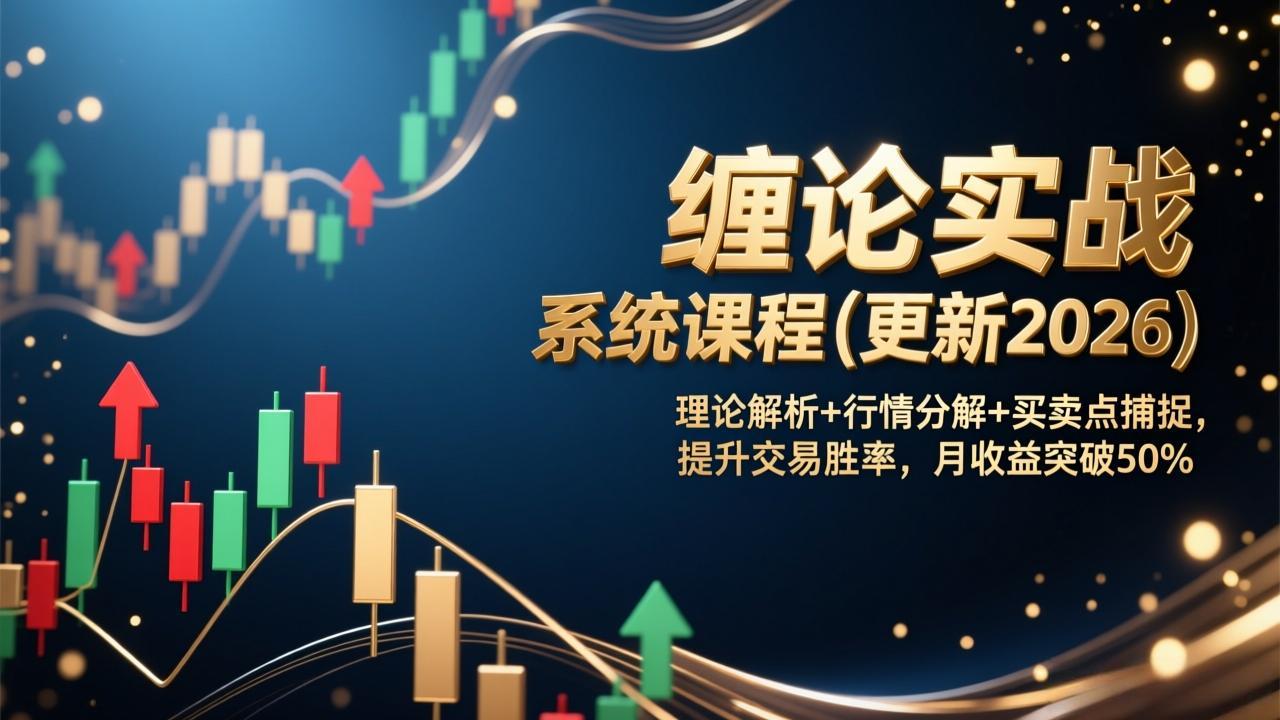 缠论实战系统课程(更新2026-柒浠资源网