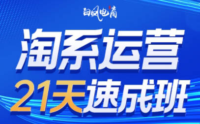 白凤电商·淘系运营21天速成班(更新2026)-柒浠资源网