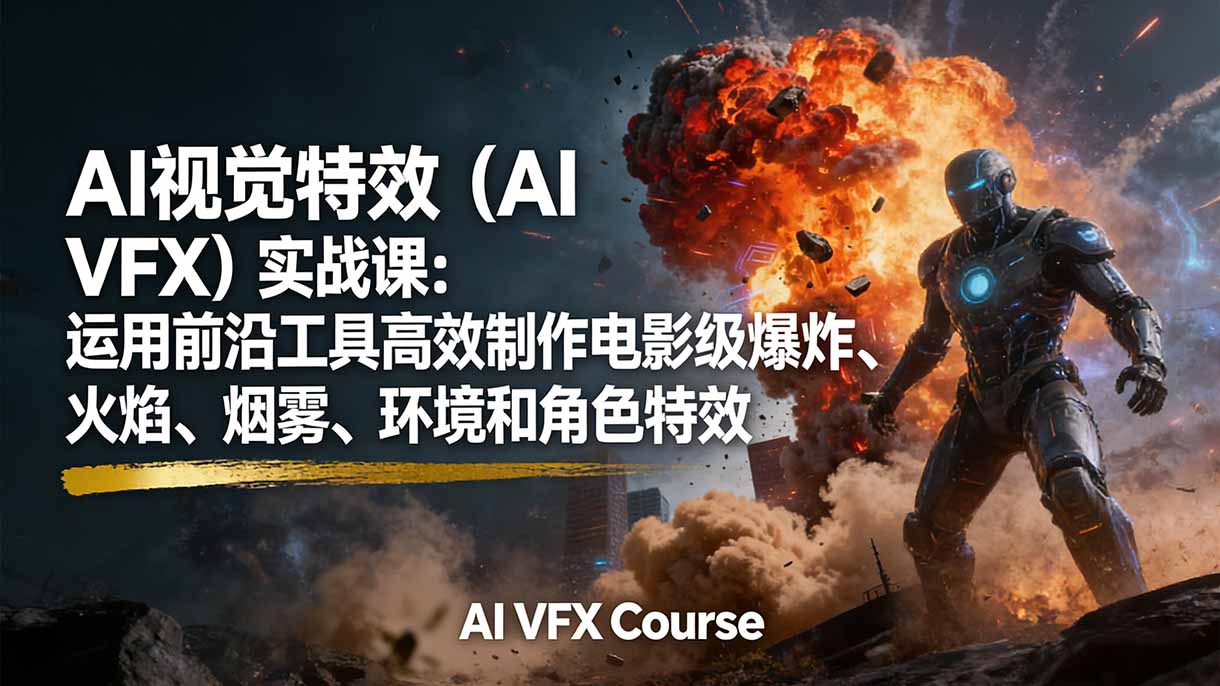 AI视觉特效(AI VFX-柒浠资源网