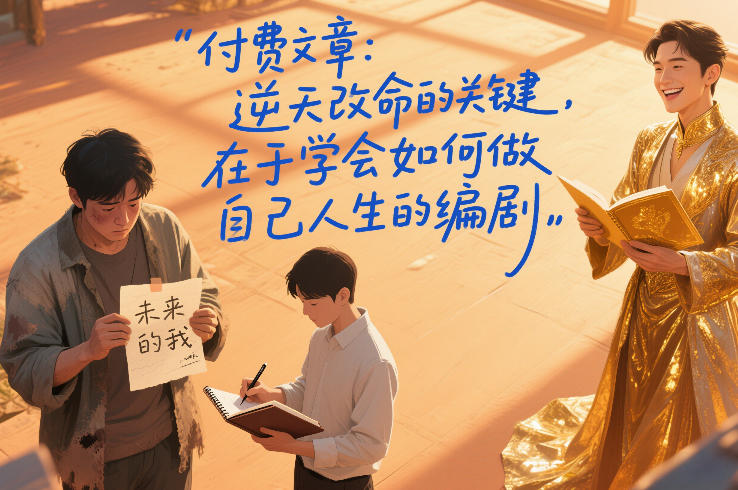 付费文章：逆天改命的关键，在于学会如何做自己人生的编剧-柒浠资源网