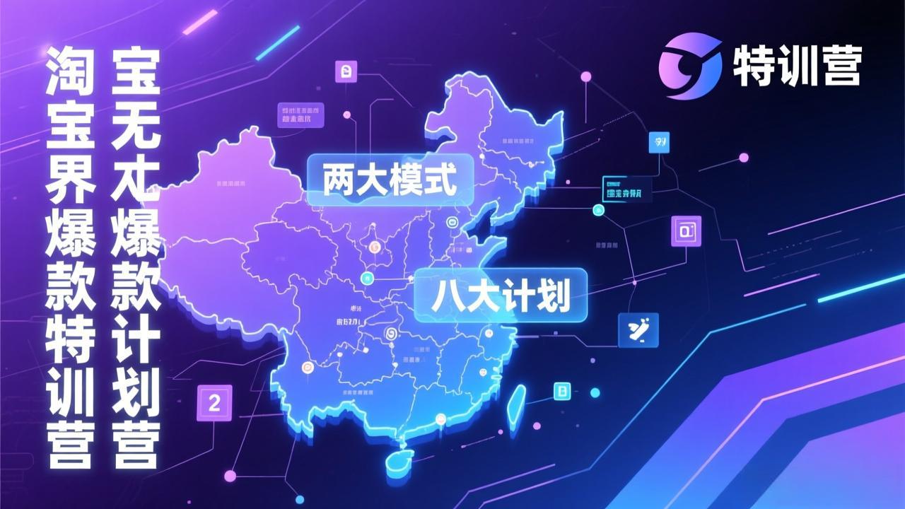淘宝无界爆款训练营：2026年1月杭州线下高端集训课，3天构建两大模式八大计划体系-柒浠资源网