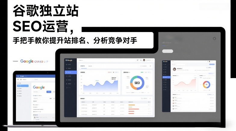 谷歌独立站SEO运营，手把手教你提升网站排名、分析竞争对手(更新2026)-柒浠资源网