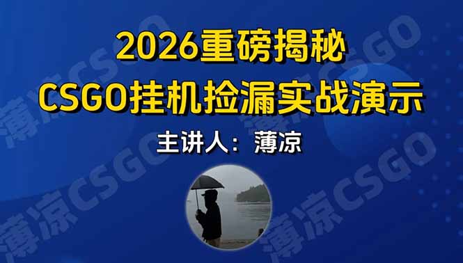 CSGO游戏挂机游戏搬砖最新升级，普通小白一部手机可日入300+当天见结果，支持验证-柒浠资源网