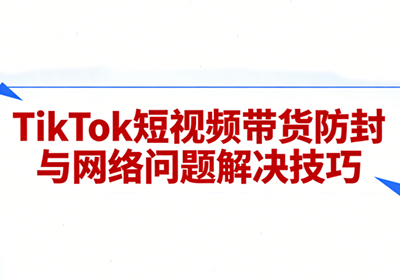 老谭·TikTok短视频带货实拍课程-柒浠资源网