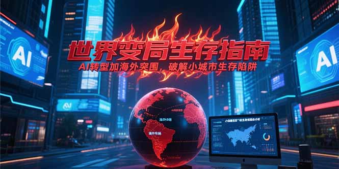 付费文章《世界变局生存指南，AI转型加海外突围，破解小城市生存陷阱》-柒浠资源网