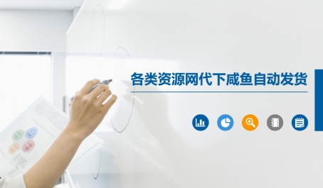 各类资源网代下咸鱼自动发货-柒浠资源网