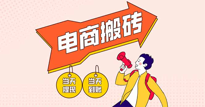 电商搬砖项目，单机日收益300+，非常暴力，小白上手就会-柒浠资源网