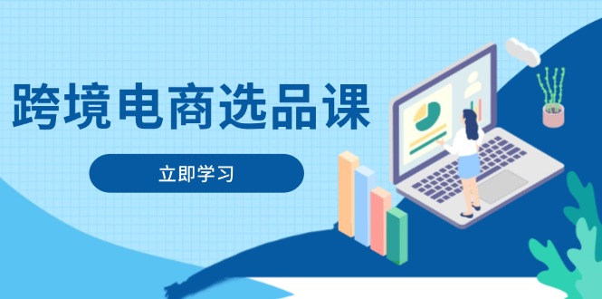 跨境电商选品课：涵盖电动滑板车、健康医疗、电子游戏、厨房用品、宠物等-柒浠资源网