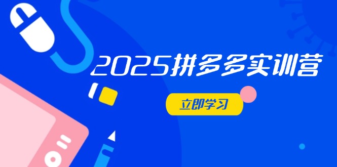 2025拼多多实训营：深度剖析运营关键，助力电商人快速提升-柒浠资源网
